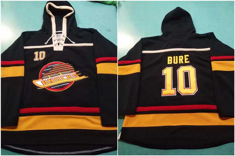 Vancouver Canucks 10 Pavel Bure Black All Stitched Pullover Hoodie,We sell and wholesale Vancouver Canucks 10 Pavel Bure Black All Stitched Pullover Hoodie on line form chian!